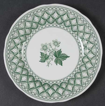Geranium Green (Camilla Shape, Newer) Salad Plate