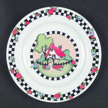 Home Sweet Home Salad Plate
