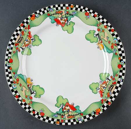 Home Sweet Home 12" Chop Plate (Round Platter)