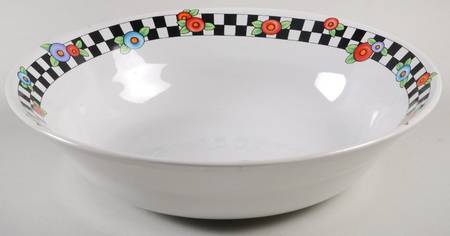 Home Sweet Home 9" Round Vegetable Bowl