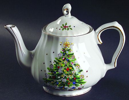 Christmas Eve Teapot & Lid
