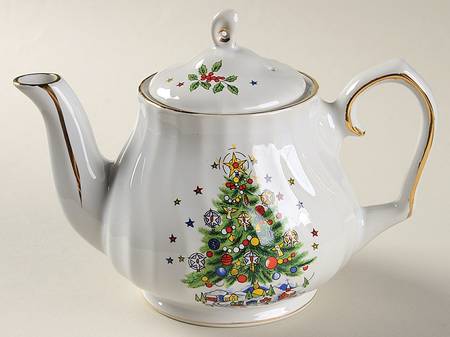 Christmas Eve Mini Teapot & Lid