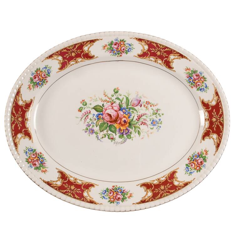 Rosita 14" Oval Serving Platter