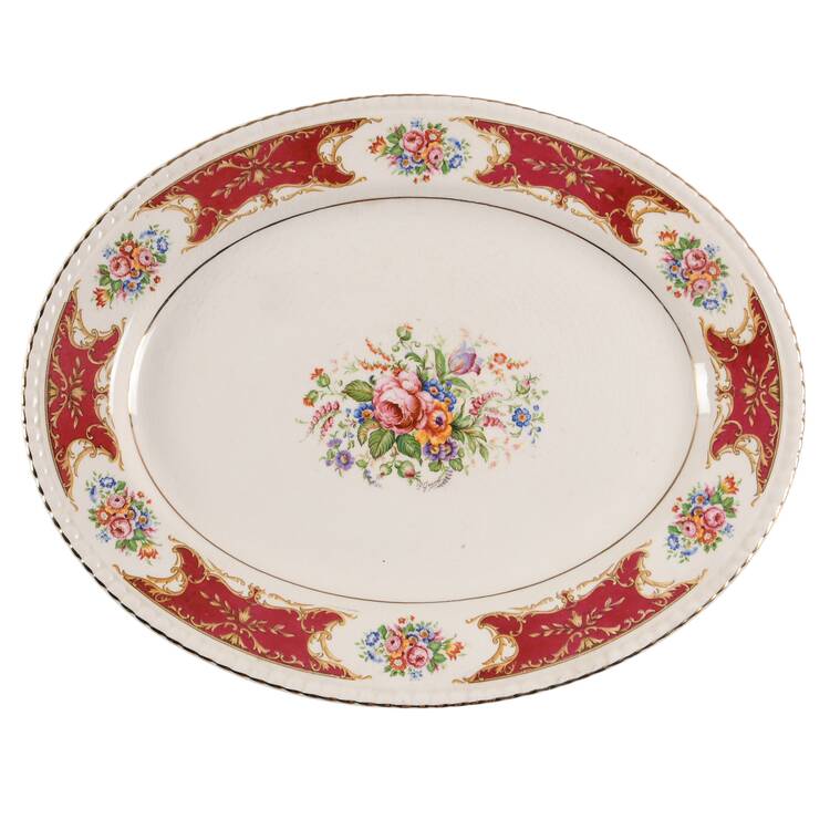 Rosita 12" Oval Serving Platter
