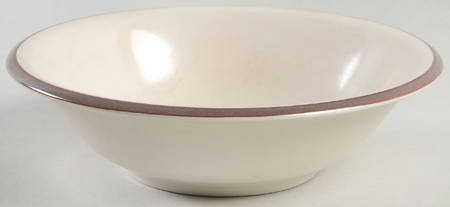 Ditto Brown Coupe Cereal Bowl