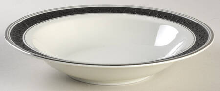 Midnight Dream Rim Soup Bowl