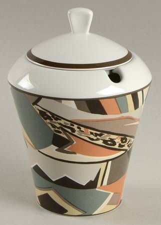 Kenya Sugar Bowl & Lid