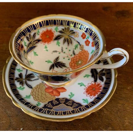 8524 Footed Cup & Saucer Set