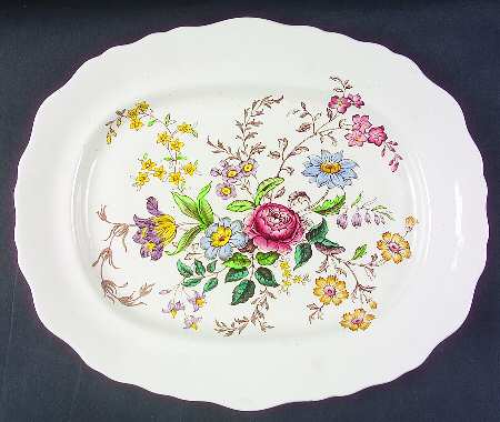 Romney 13" Oval Serving Platter