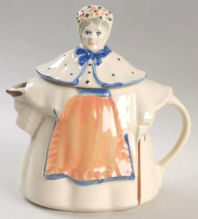 Granny Anne Figural Teapot & Lid