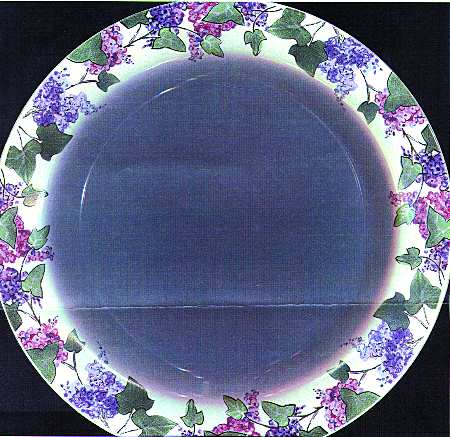 Lilac Dinner Plate