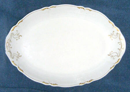 1333M 14" Oval Serving Platter