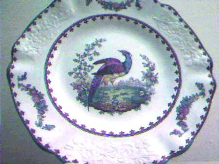 Vienna (Bird Center, Blue Decor) by Spode