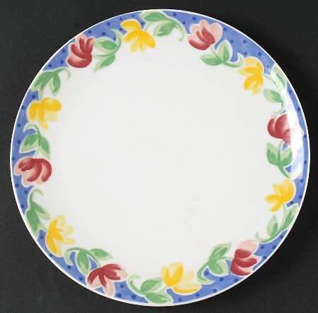Spring Poetry Salad Plate