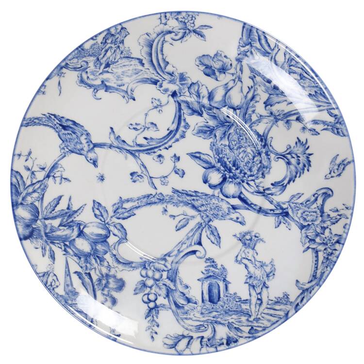Provencial Garden Blue Saucer for Mug