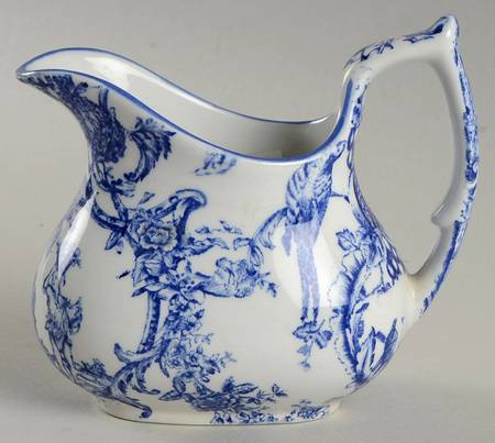 Provencial Garden Blue Creamer