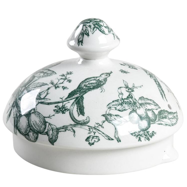 Provencial Garden Green Lid for Teapot