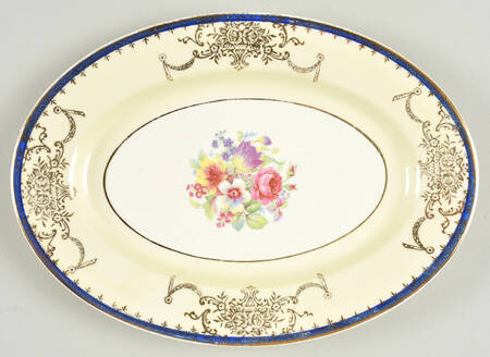 STT105B 9" Oval Serving Platter