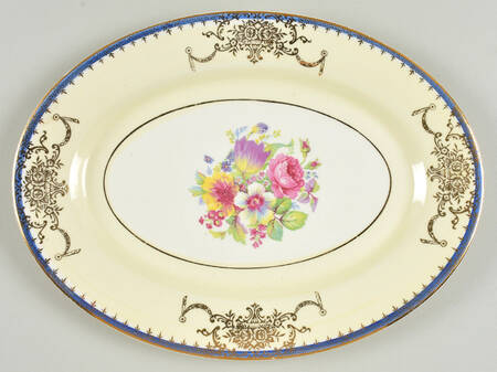 STT105B 11" Oval Serving Platter