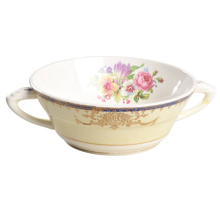 STT105B Flat Cream Soup Bowl
