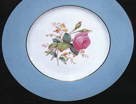 Garden Rose Dinner Plate
