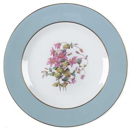 Garden Rose Luncheon Plate