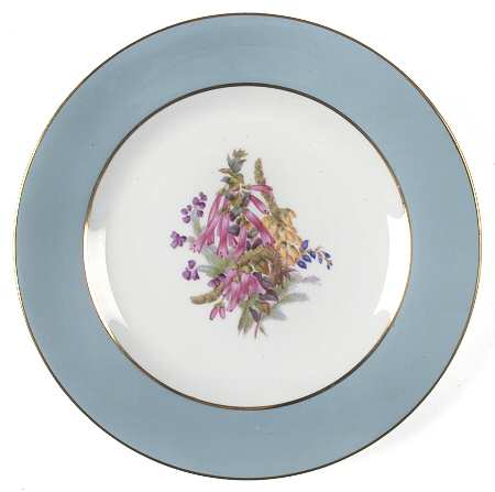 Garden Rose Luncheon Plate