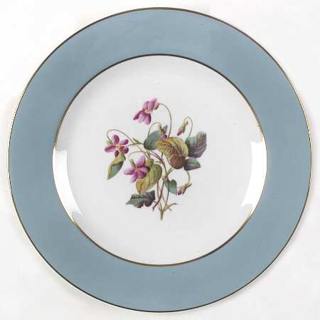 Garden Rose Luncheon Plate