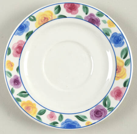 Rose Garden Saucer