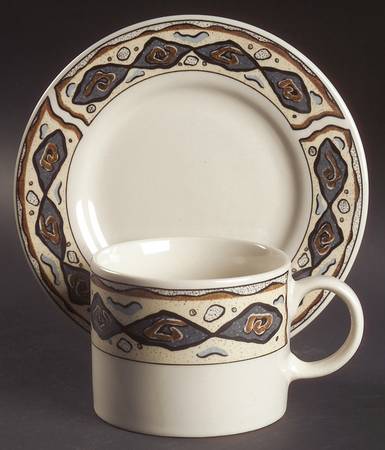Canyon Flat Cup & Saucer Set