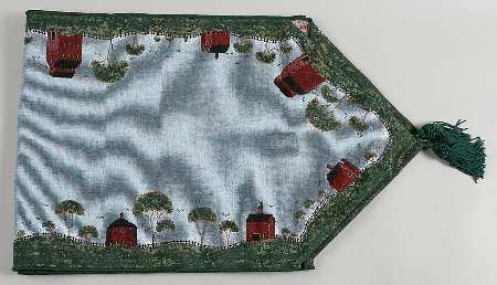 Barns 13" X 68" Cloth Table Runner