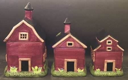 Barns (3 Piece) Canister Set (Box Set)