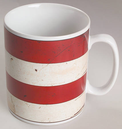 Colonial (Black Trim) Jumbo Mug