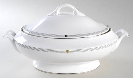 Opera Platinum  Oval Covered Vegetable