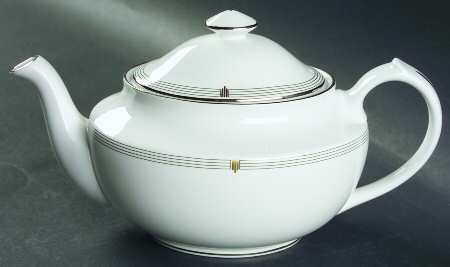 Opera Platinum  Teapot & Lid