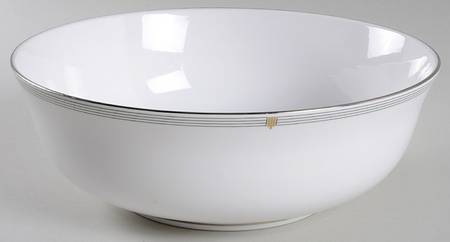 Opera Platinum  9" Salad Serving Bowl