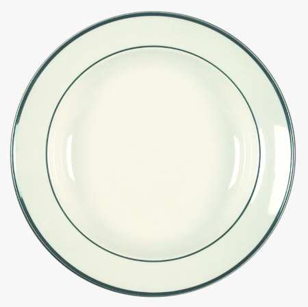 Basic Green Rim Soup Bowl