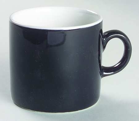 Noir Flat Demitasse Cup