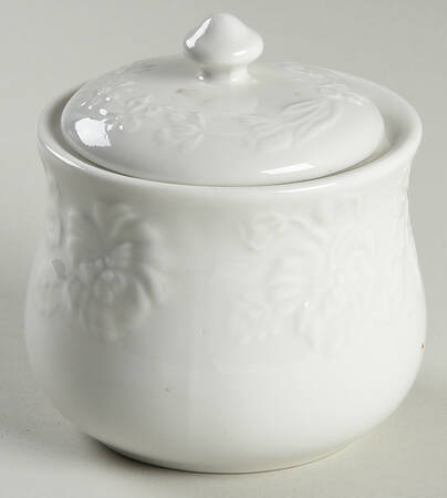 Flower Garden Sugar Bowl & Lid