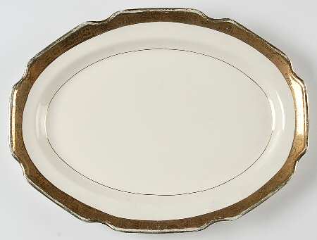 STT113 13" Oval Serving Platter