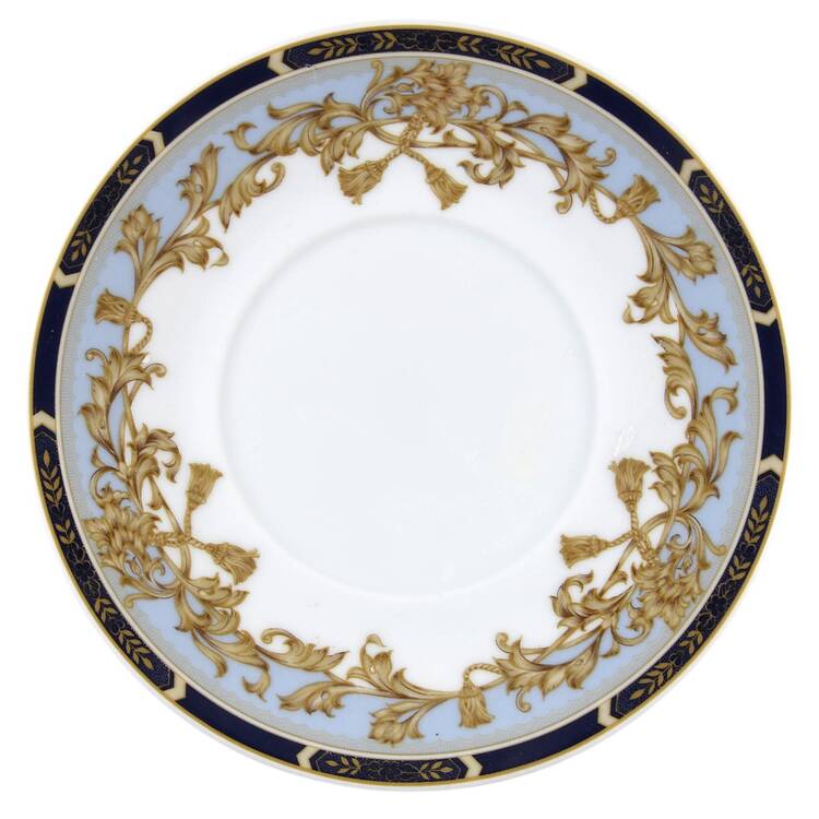 Blue Tassel Saucer