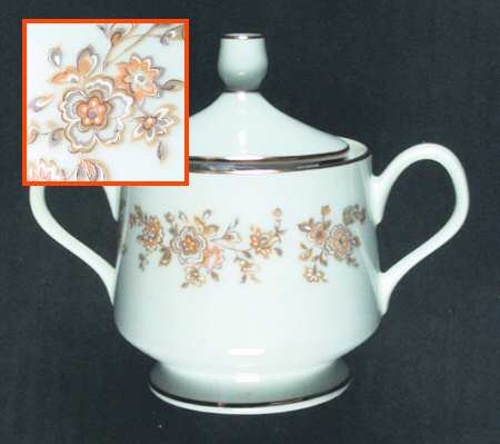 Cashmere Sugar Bowl & Lid