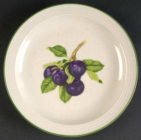 Fruit Medley Plum Salad Plate