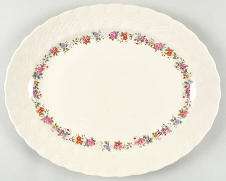 SIM6 14" Oval Serving Platter