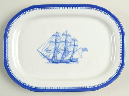 Blue Clipper Relish/Gravy Underplate