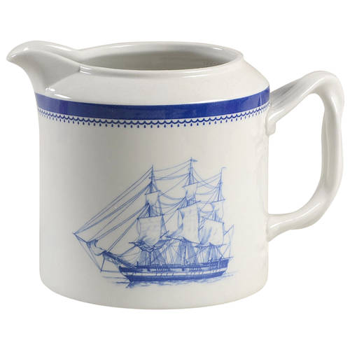 Blue Clipper Creamer