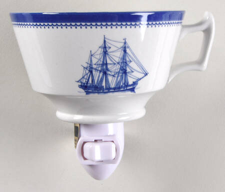 Blue Clipper 1 5/8" + cup (H) Night Light/Cup HC