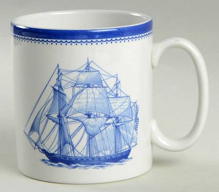 Blue Clipper Mug