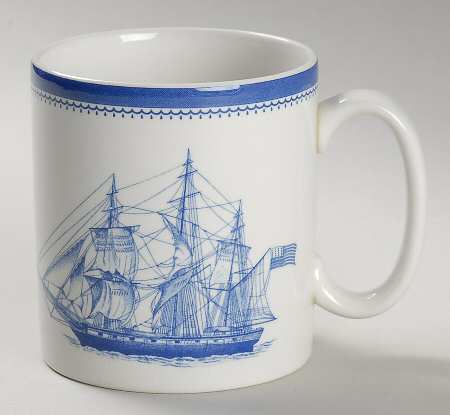 Blue Clipper Mug