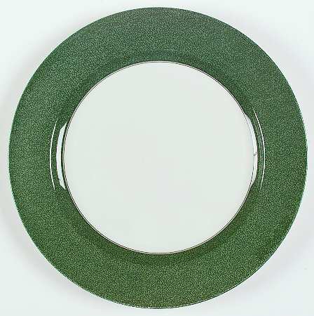 Vermicelli Green Service Plate (Charger)
